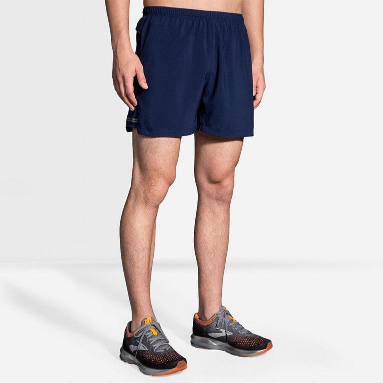 Brooks Sherpa 5 Mens Running Shorts Ireland Blue (YPNG-87041)